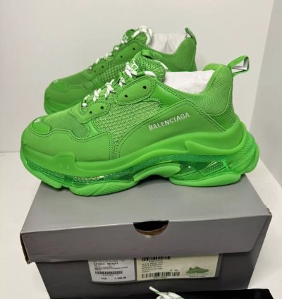 BALENCIAGA Triple Green Trainer Sneaker
