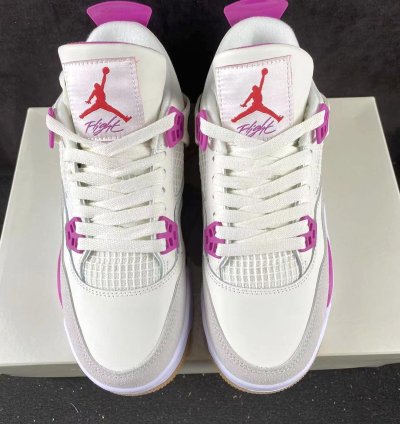 Nike SB x Air Jordan 4 " White Pink "