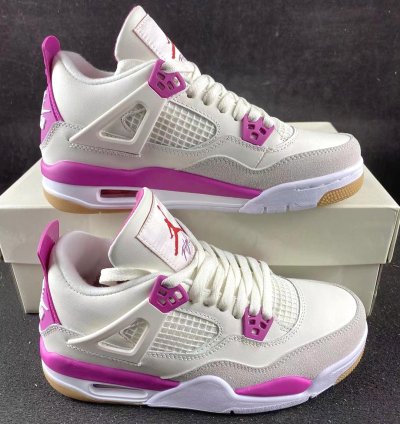 Nike SB x Air Jordan 4 " White Pink "