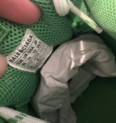 BALENCIAGA Triple Green Trainer Sneakers