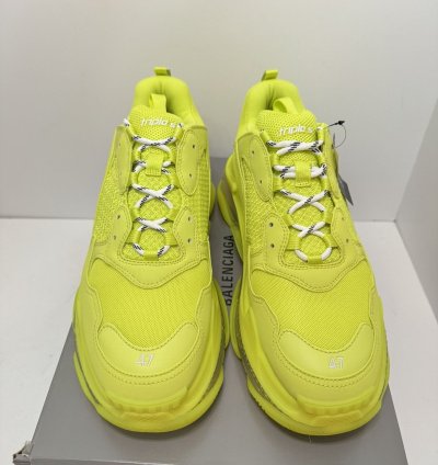 Balenciaga Triple Men Sneakers Fluo Yellow
