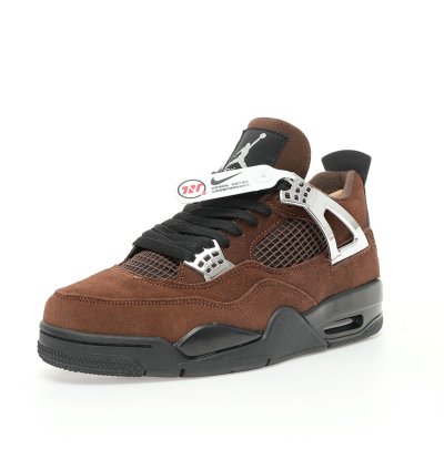 Nike Air Jordan 4 Retro " Silver Brown " -