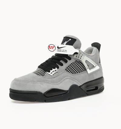 Nike Air Jordan 4 Retro " Iron Neutral Grey Silver " 308497 - 409