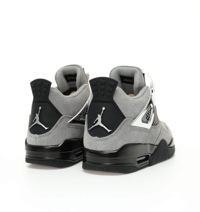 Nike Air Jordan 4 Retro " Iron Neutral Grey Silver " 308497 - 409