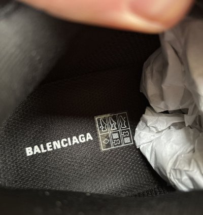 Balenciaga Triple triple black 2018 EU43 non distressed