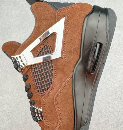 Nike Air Jordan 4 Retro " Silver Brown "