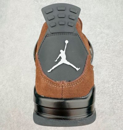 Nike Air Jordan 4 Retro " Silver Brown "