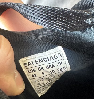 Balenciaga Tyrex Racing Shoes Sneakers Black