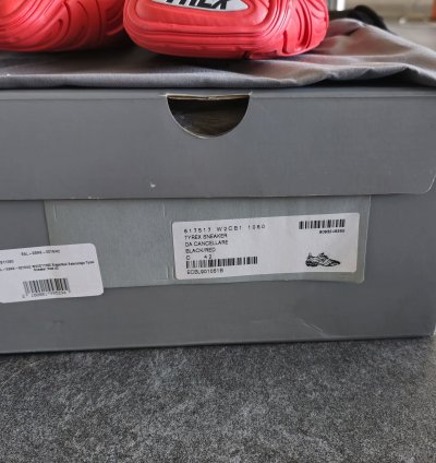Balenciaga Tyrex Red Black
