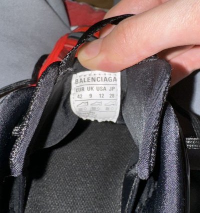 Balenciaga tyrex size 42