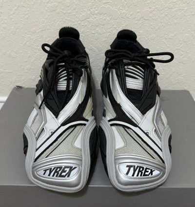 Balenciaga Tyrex Sneaker Silver Black