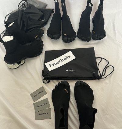 Balenciaga Vibram Toe Shoes Heel version Sz 41