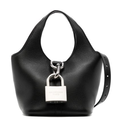 Balenciaga Medium Locker North South Leather Tote Bag