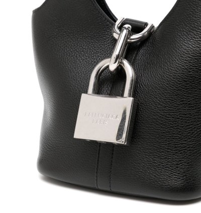 Balenciaga Medium Locker North South Leather Tote Bag