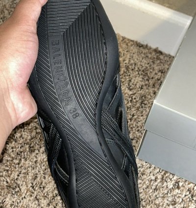 Balenciaga Womens Drive Sneaker Triple Black
