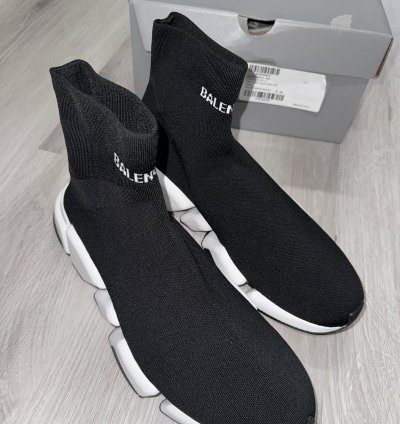 Black Balenciaga Speed LT Sneaker