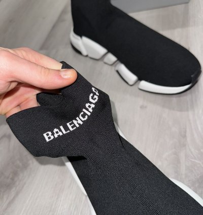Black Balenciaga Speed LT Sneaker