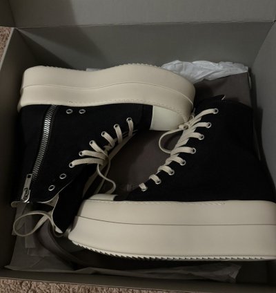 Black Mega Bumper Sneaker Rick owens