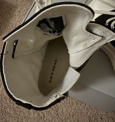 Black Mega Bumper Sneaker Rick owens