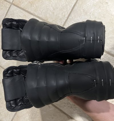 Black Rick Owen Performa Tape Geobaskets