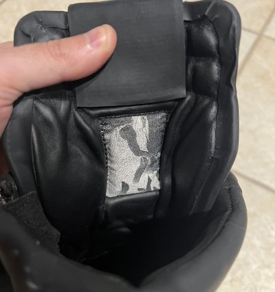 Black Rick Owen Performa Tape Geobaskets