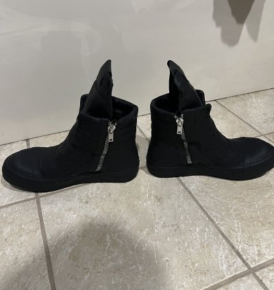 Black Rick Owen Performa Tape Geobaskets