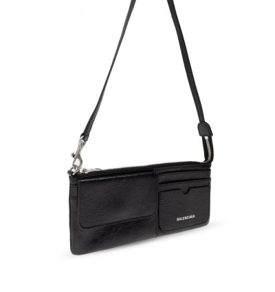 Balenciaga logo Print Shoulder Bag