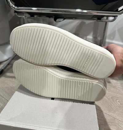 BNIB FW22 Padded Nylon Backplate Ramone High Sneakers 43 5
