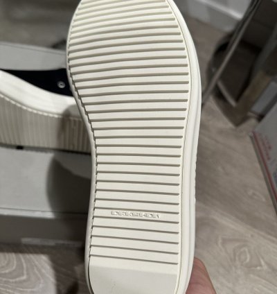 BNIB FW22 Padded Nylon Backplate Ramone High Sneakers 43 5