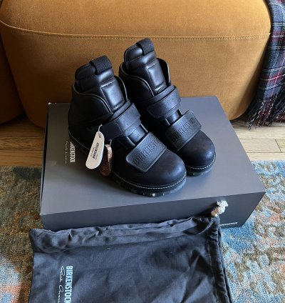 BNIB Rick Owens Birkenstock runway Hancock Rotterhiker