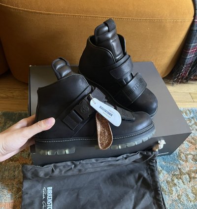 BNIB Rick Owens Birkenstock runway Hancock Rotterhiker