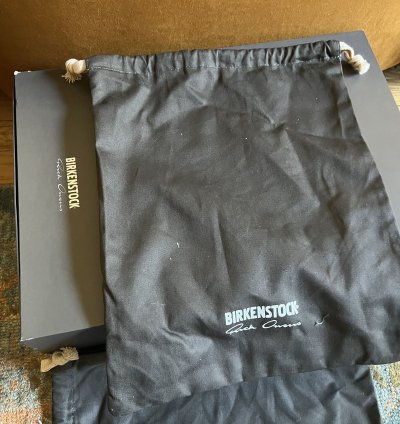 BNIB Rick Owens Birkenstock runway Hancock Rotterhiker
