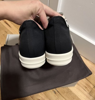 BNIB Rick Owens Ramones Low top sneakers 2023