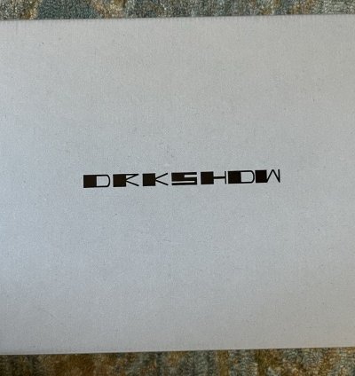 BNIB Rick Owens Ramones Low top sneakers 2023
