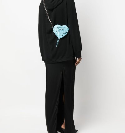 Balenciaga Mini Le Cagole Heart Crossbody Bag