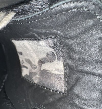 BNWT AW22 RICK OWENS STROBE FUR LOW LEATHER SNEAKERS 43
