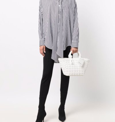 Balenciaga XS Bistro Basket Tote Bag
