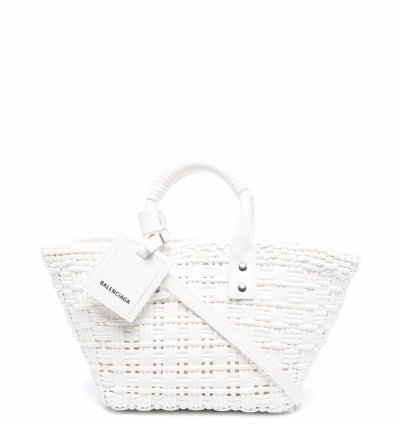 Balenciaga XS Bistro Basket Tote Bag