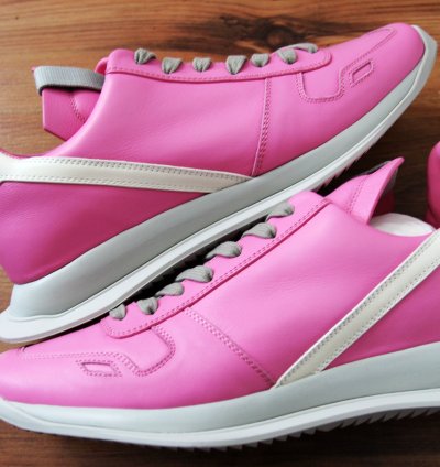 BNWT SS21 RICK OWENS PHLEGETHON PHLEG PINK RUNNER 41