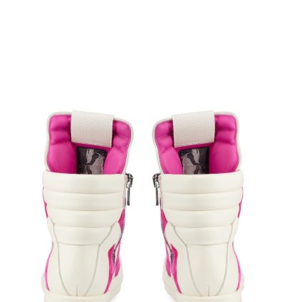 BNWT SS23 RICK OWENS EDFU HOT PINK GEOBASKET 46