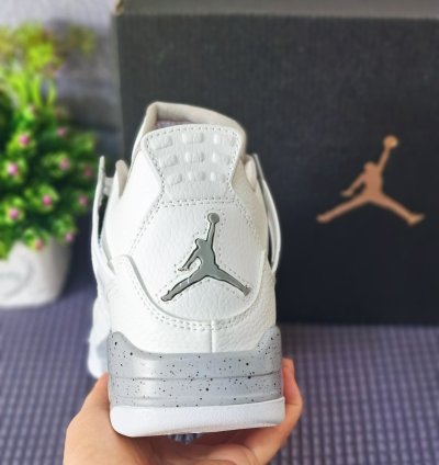 Nike Air Jordan 4 Retro " White Oreo " Sneakers CT8527 100