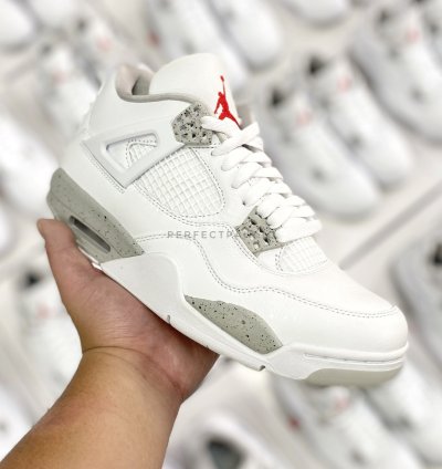 Nike Air Jordan 4 Retro " White Oreo " Sneakers CT8527 100