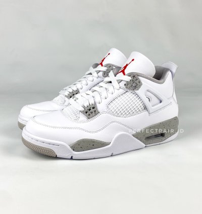 Nike Air Jordan 4 Retro " White Oreo " Sneakers CT8527 100