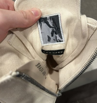 BRAND NEW Rick Owens DRKSHDW Ramones White Cargo High