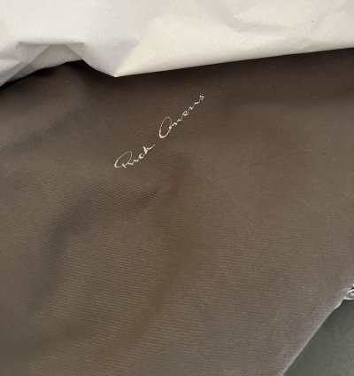 Brown Pony hair Rick Owens Geobasket