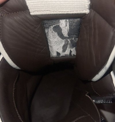 Brown Pony hair Rick Owens Geobasket