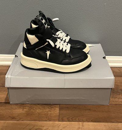 Converse Rick Owens DRKSHDW TURBOWPN Black Cream A03945C