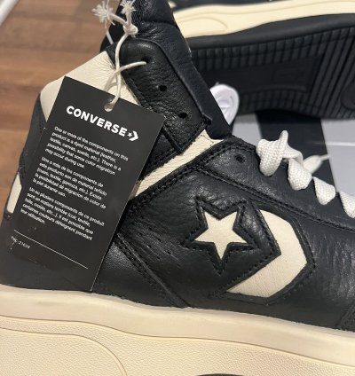 Converse Rick Owens DRKSHDW TURBOWPN Black Cream A03945C