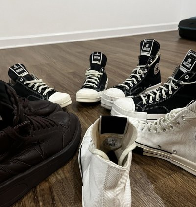 Converse Rick Owens DRKSTAR Ox