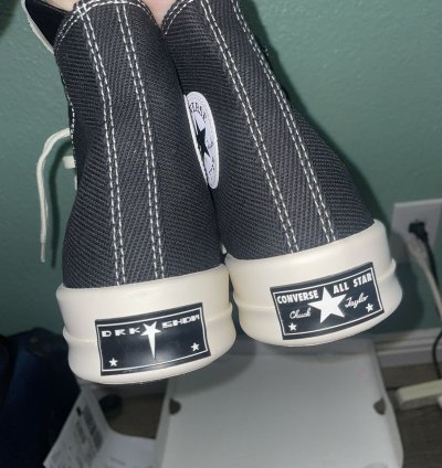 Converse Rick Owens TURBODRK Chuck Taylor All Star 70 Hi